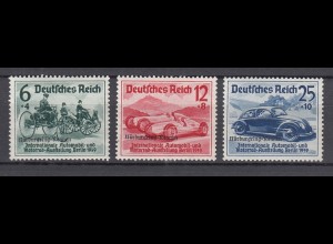 DR MiNr. 695/697 Nürburgring-Rennen (1939) postfrisch/** - € 300