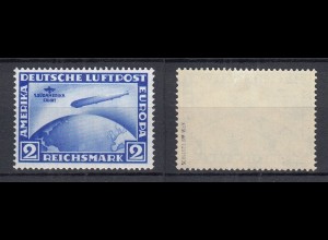 DEUTSCHES REICH MiNr. 438 X Südamerikafahrt (1930) postfr./** BPP gepr. - € 2200