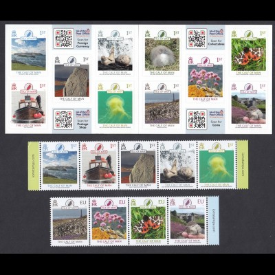 ISLE OF MAN with EUROPA CEPT selfadhesive stamp 2021 postfrisch/** (MNH)
