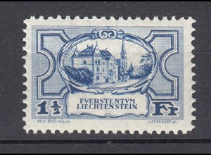 LIECHTENSTEIN MiNr. 71 (1925) postfrisch/** - € 360