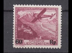 LIECHTENSTEIN MiNr. 148 Erster Postflug (1935) postfrisch/** - € 190