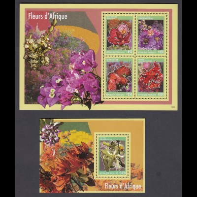TOGO Blumen Flowers Set (2014) postfrisch/** (MNH)