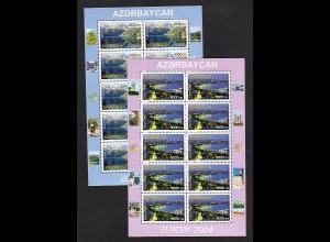 EUROPA CEPT Aserbaidschan 2004 Kleinbögen / minisheets postfrisch/** (MNH)