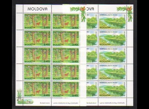 EUROPA CEPT Moldawien 1999 Kleinbögen/minisheets postfrisch/** (MNH) 
