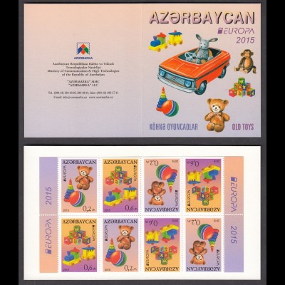 EUROPA CEPT Aserbaidschan 2015 Markenheftchen/booklet postfrisch/** (MNH) 