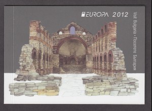 EUROPA CEPT Bulgarien 2012 Markenheftchen/booklet postfrisch/** (MNH) 