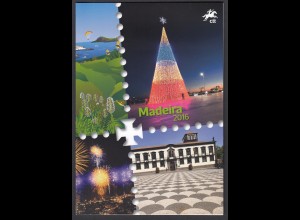 PORTUGAL-MADEIRA 2016 Jahrbuch postfrisch/** (MNH) mit EUROPA CEPT Block/Marke