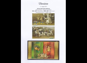 EUROPA CEPT Ukraine 2015 Markenheftchen / booklet postfrisch/** (MNH)
