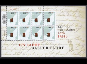 SCHWEIZ MiNr. 2679 Tag der Briefmarke (2020) Kleinbogen postfrisch/** 