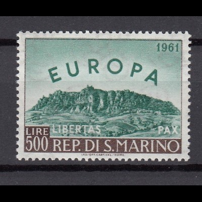 EUROPA CEPT San Marino 1961 postfrisch/** (MNH) 
